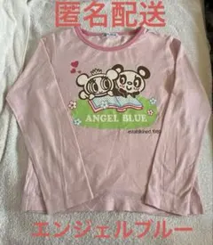 ANGEL BLUE ピンク長袖カットソー130★匿名配送★平成レトロ★平成女子