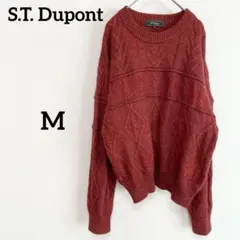 S.T. Dupont エス・テー・デュポン ウール100% モヘア セーター