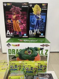 ドラゴンボール　一番くじ　オムニバスCROSS A賞、B賞、ラストワン賞とおまけ