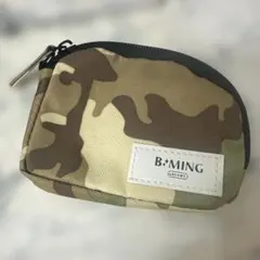 B:MING by BEAMS カモフラ柄 コインケース