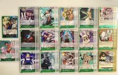 ワンピースカード 決戦の刻 ルフィ 緑 デッキパーツのサムネイル