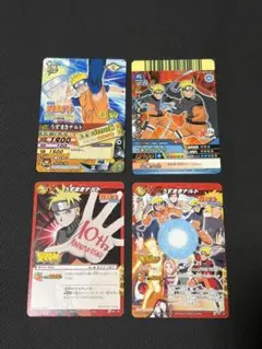 NARUTO ナルト カード 4枚セット うずまきナルト プロモカード