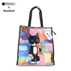 ✨新品タグ付 レスポートサック NEWNEW 黒猫柄 トートバッグ 日本未発売のサムネイル