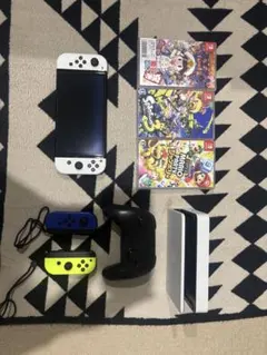 Nintendo Switch 有機ELモデル ホワイト 本体とゲームソフト