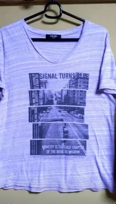 PLUS ONE グラフィックTシャツ M