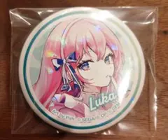 プロセカ　巡音ルカ　ホログラム缶バッジ　ローソンコラボ
