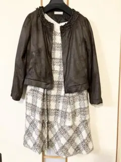 Feroux新品タグつきワンピース＋〔おまけつき〕anysis美品ブルゾン