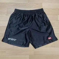 andro ハーフパンツ 卓球 ウェア ゲームパンツ JTTA ブラック M
