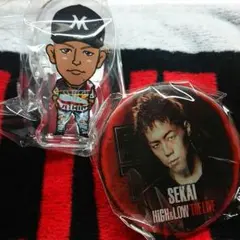 EXILE世界クリップ  缶バッチ セット