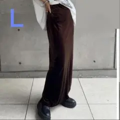 【タイムセール】しまむら×annaさんコラボ　ベロアスカート