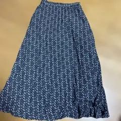 GU ロングプリーツスカート S