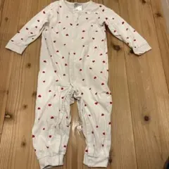 H&M ハート柄ロンパース 12-18M