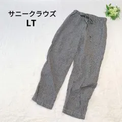 サニークラウズ KAZUMIのきちんとゆるりとパンツ シャトルノーツ チェックのサムネイル