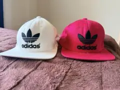 adidas ロゴ スナップバックキャップ 2色セット まとめ売り