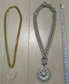 ビッグ ブリンブリン ネックレス 6ix9ine セット HIPHOP BBOY