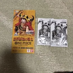 ONE PIECEカード OP-17 世界最強の戦士 2BOX テープカット - メルカリ