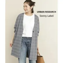 ☆ URBAN RESEARCH Sonny Label グレンチェック コート