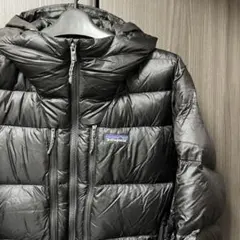 パタゴニア メンズ フィッツロイ ダウン フーディ M ブラック