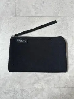 新品未使用！美品！人気ブランドwillow bayブラックポーチのサムネイル