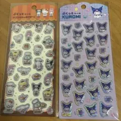 クロミ＆サンリオキャラクター シール 2枚セット