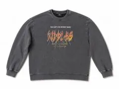 グラフィックスウェット ダークグレー