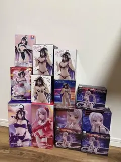 オーバーロード　シャルティア　プライズフィギュア　まとめ売りセット　18個セット オーバーロード シャルティア プライズフィギュア まとめ売りセット 18