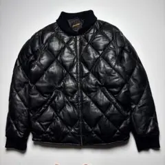 freedom スカイライナー　leather down size 40のサムネイル