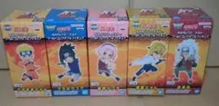 NARUTO -ナルト- ワールドコレクタブルフィギュア 全５種コンプセットのサムネイル
