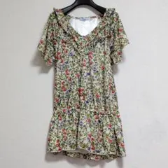 花柄チュニック