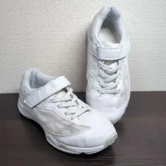アシックス　キッズシューズ　レーザービーム　20.0cm　3E　ホワイト　白