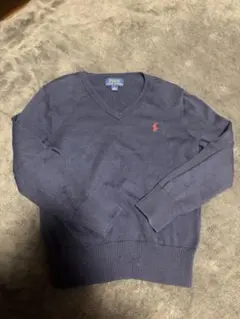 ポロ　ラルフローレンのネイビー　セーター