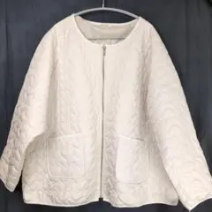 新品タグ付き　noannu ノアンヌ　ハート　キルト　アウター　5L