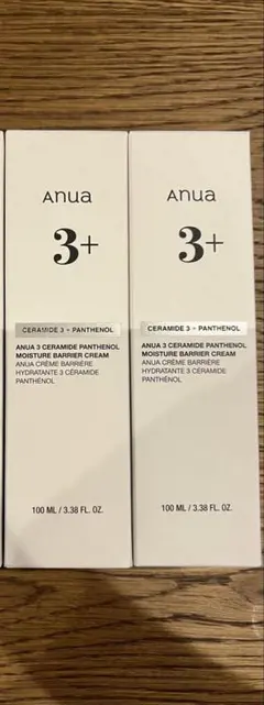 anua 3+ セラミド パントテン酸 保湿クリーム 100mL