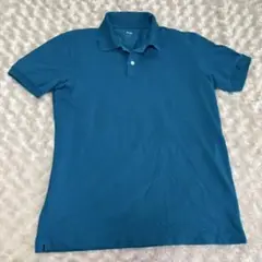 UNIQLO メンズポロシャツ Mサイズ 青