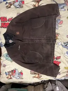 80sカーハート　トラディショナルジャケット　アメ製　デトロイトジャケット