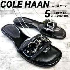 COLE HAAN コールハーン サンダル ブラック 21.5~22cm相当