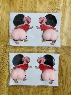 クレヨンしんちゃん 4枚ぷにぷにおしりシールステッカー