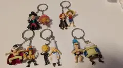 ワンピース　キャラクター ストラップ 5セット