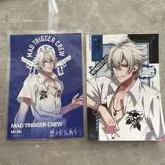 ヒプマイ　プリントサイン付きトレーディングブロマイド　碧棺左馬刻