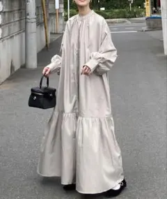 CORNERS by KR 2way ボリュームスリーブシャツワンピース