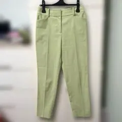 PLST リネンブレンドスティックパンツ