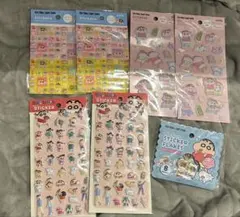クレヨンしんちゃん シール 7点セット