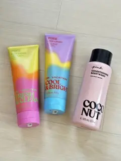 新品　ヴィクトリアシークレット　ボディローション　ボディウォッシュ　3本セットのサムネイル