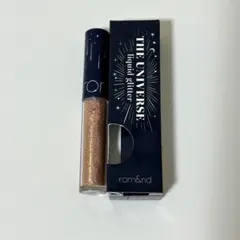 ロムアンド ザユニバースリキッドグリッターシャドウ 02 ローズスター