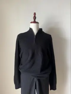 00's Harf Zip Knit-sew