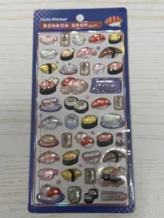 和柄　ボンボンドロップシール　お寿司　①