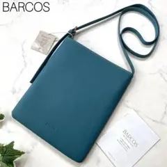 【新品】 BARCOS バルコス ショルダーバッグ ターコイズブルーのサムネイル