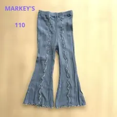 MARKEY'S メローフレアーパンツ 110サイズ