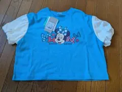 新品タグ付き　ディズニー　ミニーマウス　バックリボン　Tシャツ　95