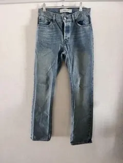 90〜00s USA製OLD GAP ブーツカット　デニム　ライトブルー　縦落